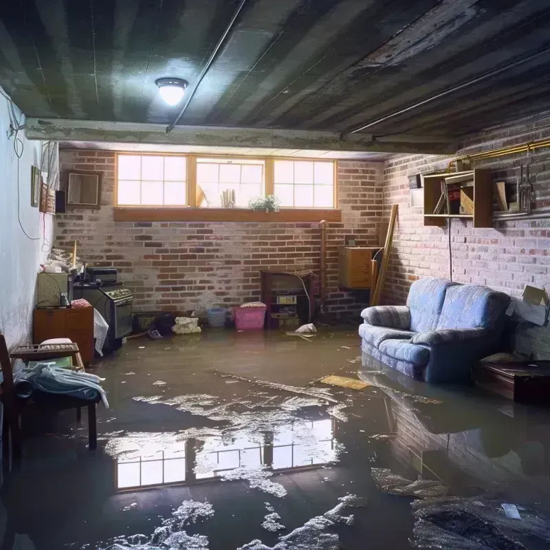 Flooded Basement Cleanup in Ashley, ND